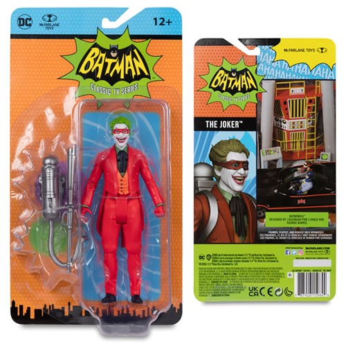 DC Retro Figures - Batman 66' - W11 - 6" Scale The Joker (Mask)