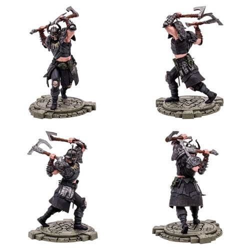 Diablo IV Figures - 1/12 Scale Death Blow Barbarian (Common) Posed Figure