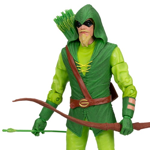 DC Direct (MTD) Figures - W02 - DC Classic - 7" Scale Green Arrow w/ (MTD) Collectible