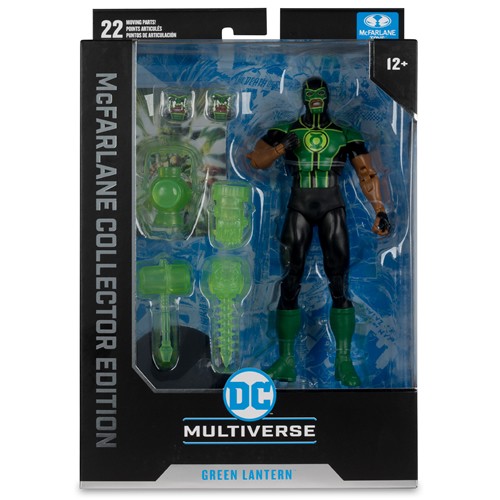 DC Multiverse Figures - McFarlane CE - W08 - 7" Scale #26 Green Lantern (Simon Baz)