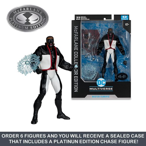 DC Multiverse Figures - McFarlane CE - W08 - 7" Scale #27 Mister Terrific (JSA)