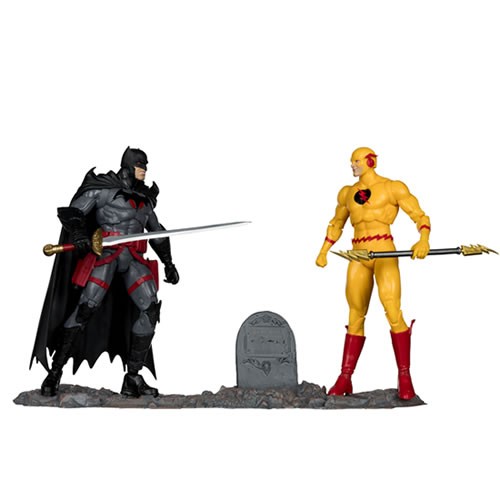 DC Multiverse Figures - Flashpoint - 7" Scale Batman Vs Professor Zoom Multipack