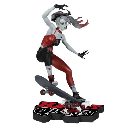 Harley Quinn Red, White & Black Statues - 1/10 Scale Harley Quinn By Ivan Tao