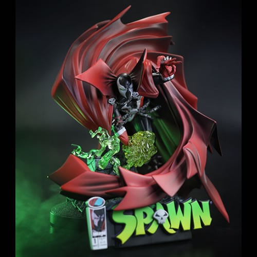 Spawn Statues - 1/10 Scale Spawn #01 (Black White & Red All Over) (Resin)