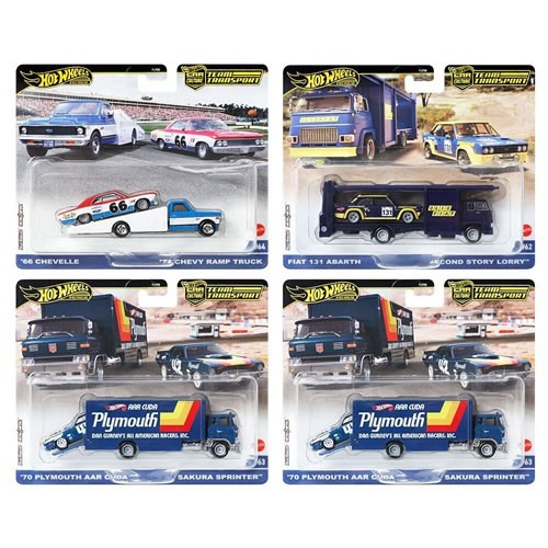 1:64 Scale Diecast - Hot Wheels - Premium Team Transport 2-Pack Assortment - 956A