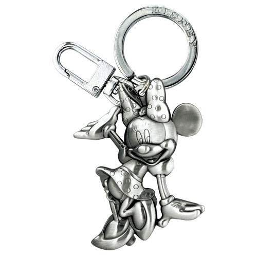 Keychains - Disney - Pewter Minnie Mouse Waving