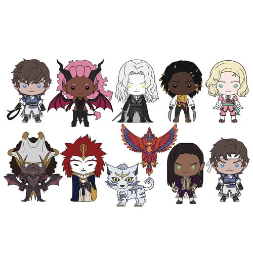 3D Foam Collectible Bag Clips - Castlevania: Nocturne - S01 - 24pc Blind Bag Display