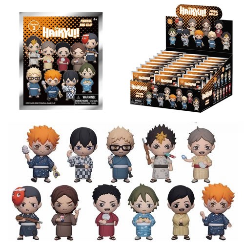 3D Foam Collectible Bag Clips - Haikyu!! - S03 - 24pc Blind Bag Display