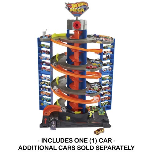 1:64 Scale Diecast - Hot Wheels City - Mega Garage Playset