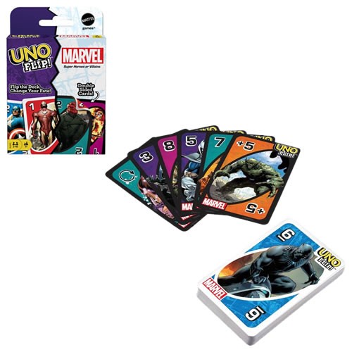 UNO® Flip Marvel Card Game, 1 ct - City Market