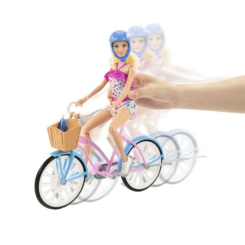 Barbie Dolls - Barbie w/ Bicycle