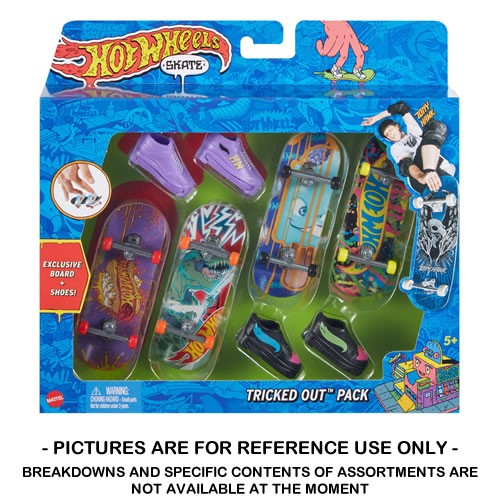 Hot Wheels Skate - Tricked Out Pack Assortment