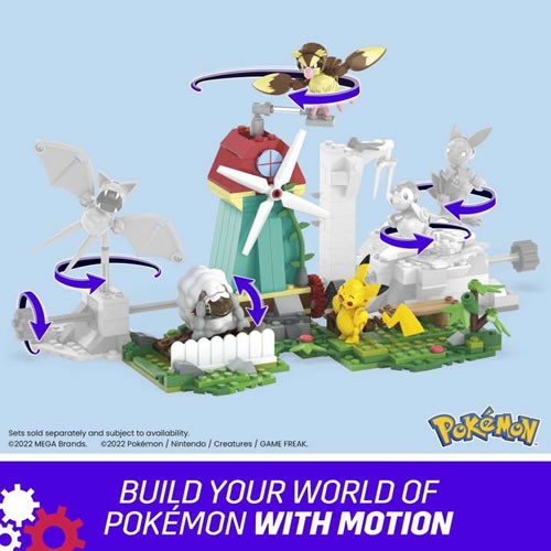 Mega Building Sets - Pokemon - Countryside Windmill