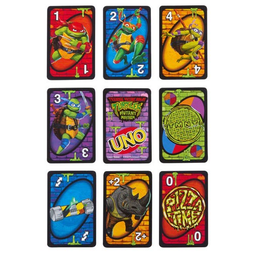 Card Games - UNO - TMNT: Mutant Mayhem