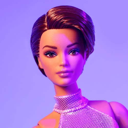 Barbie Signature Dolls - Barbie Looks - #22 Pixie Cut And Sequined Y2K Jumpsuit