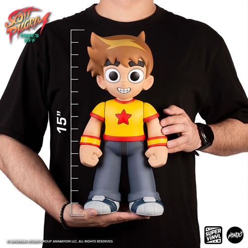 Scott Pilgrim Takes Off Figures - 15" Scott Pilgrim Super Vinyl Figure