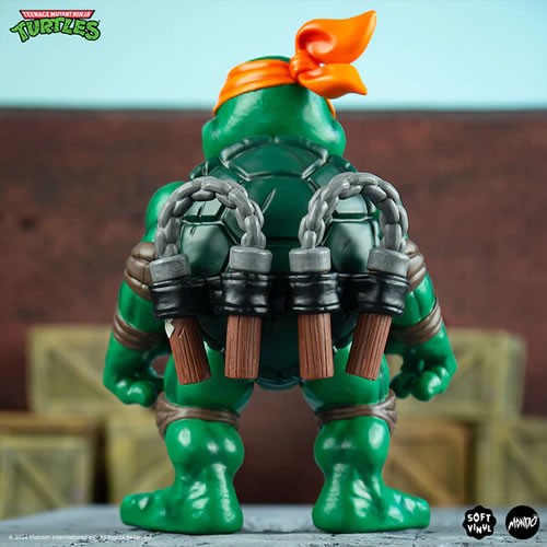 Soft Vinyl Figures - TMNT - Michelangelo