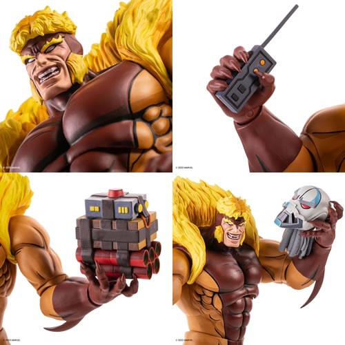 X-Men The Animated Series Figures - 1/6 Scale Sabretooth