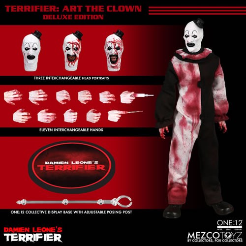 One:12 Collective Figures - Terrifier - Art The Clown Deluxe Edition