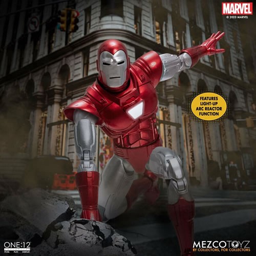 One:12 Collective Figures - Marvel - Iron Man: Silver Centurion Edition