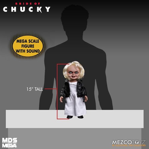 M.D.S. Figures - Bride Of Chucky - 15" Mega Scale Tiffany Talking Doll