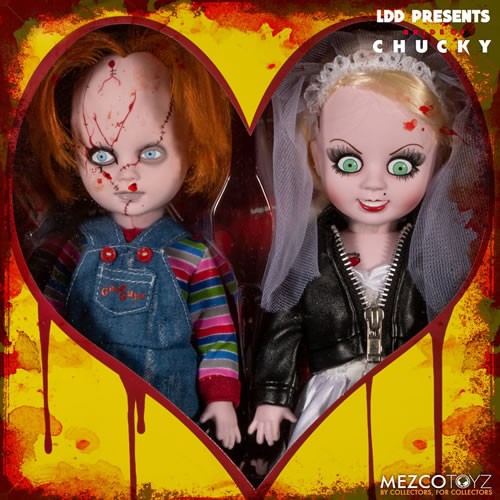 LDD Presents Figures - Bride Of Chucky - Chucky And Tiffany Box Set