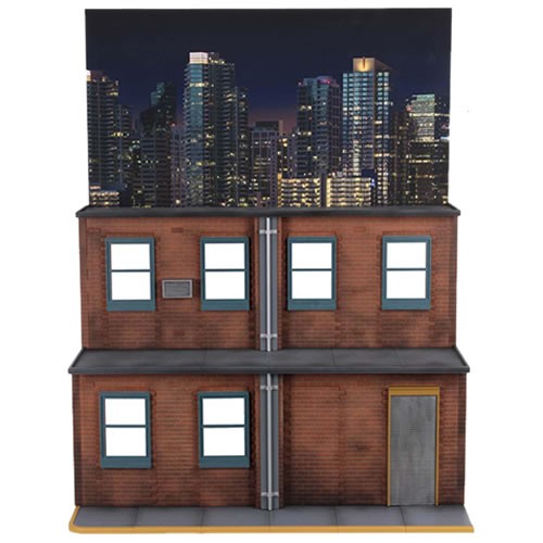 neca originals street scene diorama