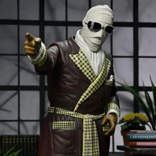 Universal Monsters 7" Scale Figures - The Invisible Man - Ultimate Invisible Man "Kemp House" (Color)