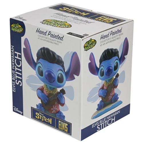 Head Knockers Figures - Disney - Lilo & Stitch - Blue Hawaiian Elvis Stitch