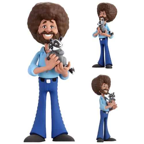 The Joy of Painting Bob Ross Figure