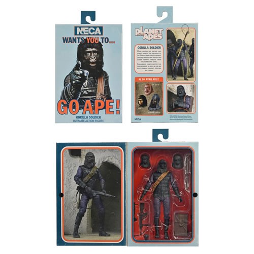 Planet Of The Apes 7" Scale Figures - Ultimate Gorilla Soldier