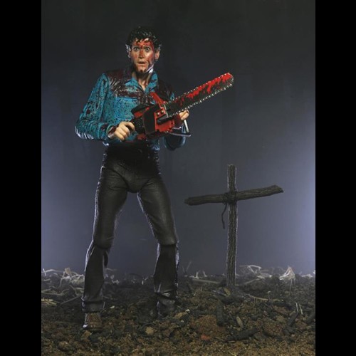 Evil Dead 7" Scale Figures - Ultimate Bloody Ash & Cheryl Williams 2-Pack