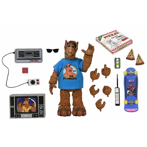 ALF 7" Scale Figures - Ultimate Totally 80's Alf