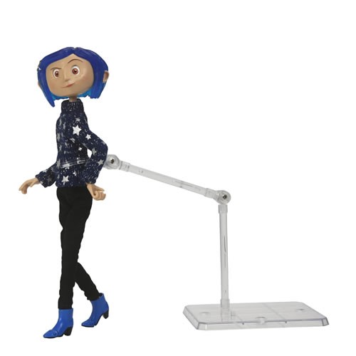 Coraline Figures - 7" Articulated Coraline In Star Sweater