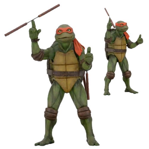 TMNT 1/4th Scale Figures - Michelangelo (1990 Movie Version)