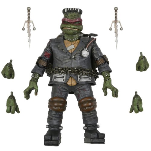 TMNT 7" Scale Figures - TMNT x Universal Monsters - Ultimate Raphael As Frankenstein's Monster