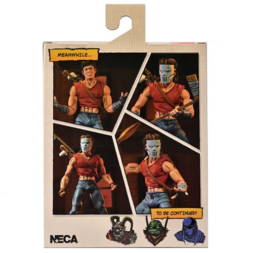 TMNT 7" Scale Figures - Mirage Comics - Casey Jones (Red Shirt)