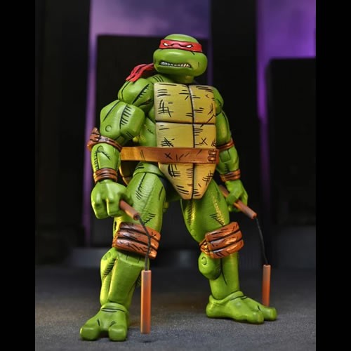 TMNT 7" Scale Figures - Mirage Comics - Michelangelo (Return To New York)