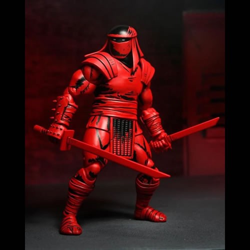 TMNT 7" Scale Figures - Mirage Comics - Red And Black Foot Enforcer