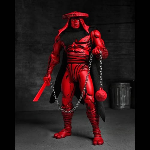 TMNT 7" Scale Figures - Mirage Comics - Red And Black Foot Elite Assassin (City At War)