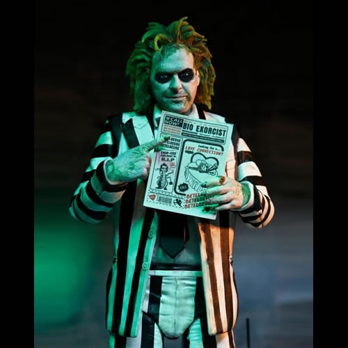 Beetlejuice Beetlejuice 7" Scale Figures - Ultimate "Striped Suit" Beetlejuice