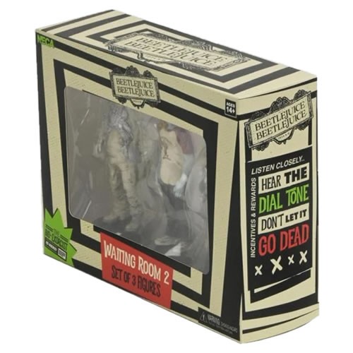 Beetlejuice Beetlejuice (2024 Movie) Figures - 3" Waiting Room Set #02