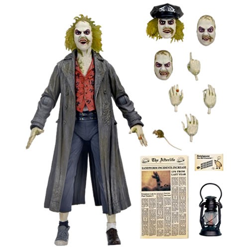 Beetlejuice (1988 Movie) 7" Scale Figures - Ultimate Beetlejuice: Tour Guide (The Bio-Exorcist)