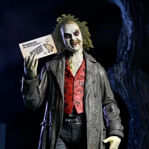 Beetlejuice (1988 Movie) 7" Scale Figures - Ultimate Beetlejuice: Tour Guide (The Bio-Exorcist)