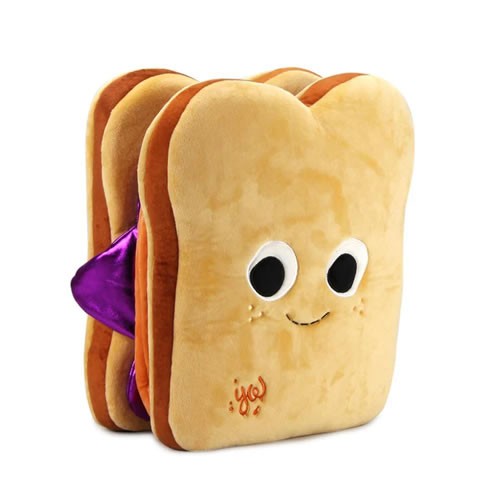 Yummy World Plush - Parker And Jayden Peanut Butter And Jelly Sandwich Plush