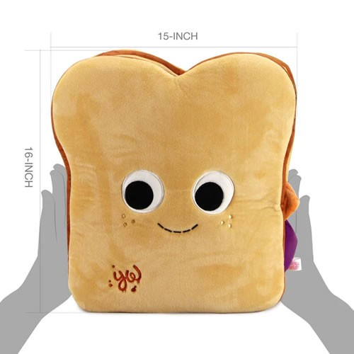 Yummy World Plush - Parker And Jayden Peanut Butter And Jelly Sandwich Plush