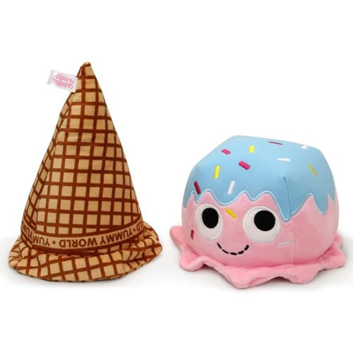 Yummy World Plush - Walter Waffle Cone Ice Cream Medium Plush