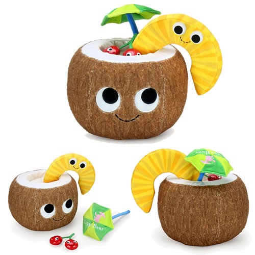 Yummy World Plush - Happy Hour - 10" Pina Colada Plush