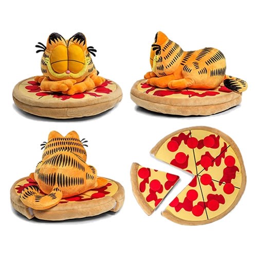 Garfield Plush - 16" Garfield Pizza Nap Time Plush