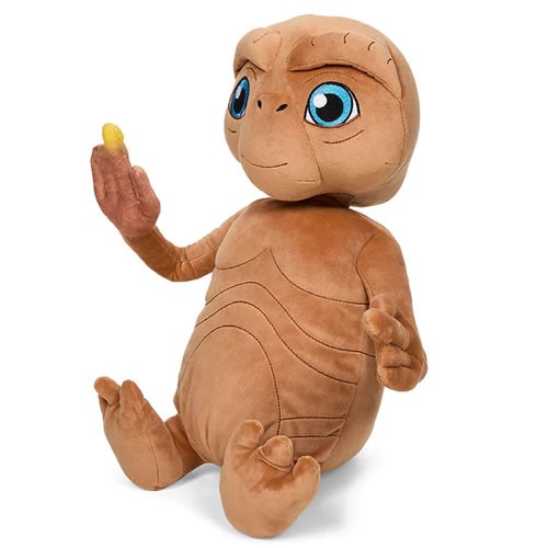 E.T. Plush - 13" E.T. The Extra Terrestrial Ouch Interactive Plush with Light-Up Chest & Finger